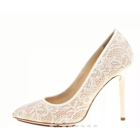Charlotte Olympia Monroe lace shoes - Picture 1 of 3